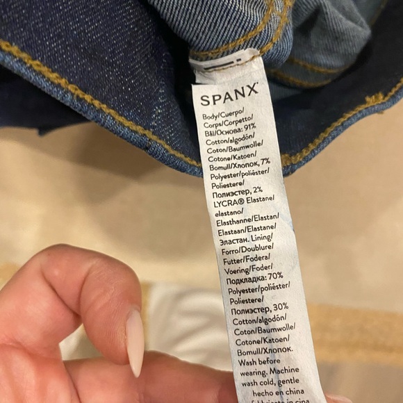 SPANX Dark Blue Women's Skinny Jeans/Jeggings - Picture 3 of 7